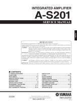 Yamaha A-S201 service manual 